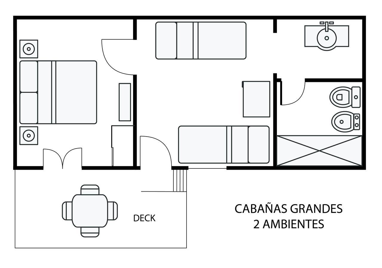 Cabanas Paseo Del Yacaratia Puerto Iguazú Exterior foto